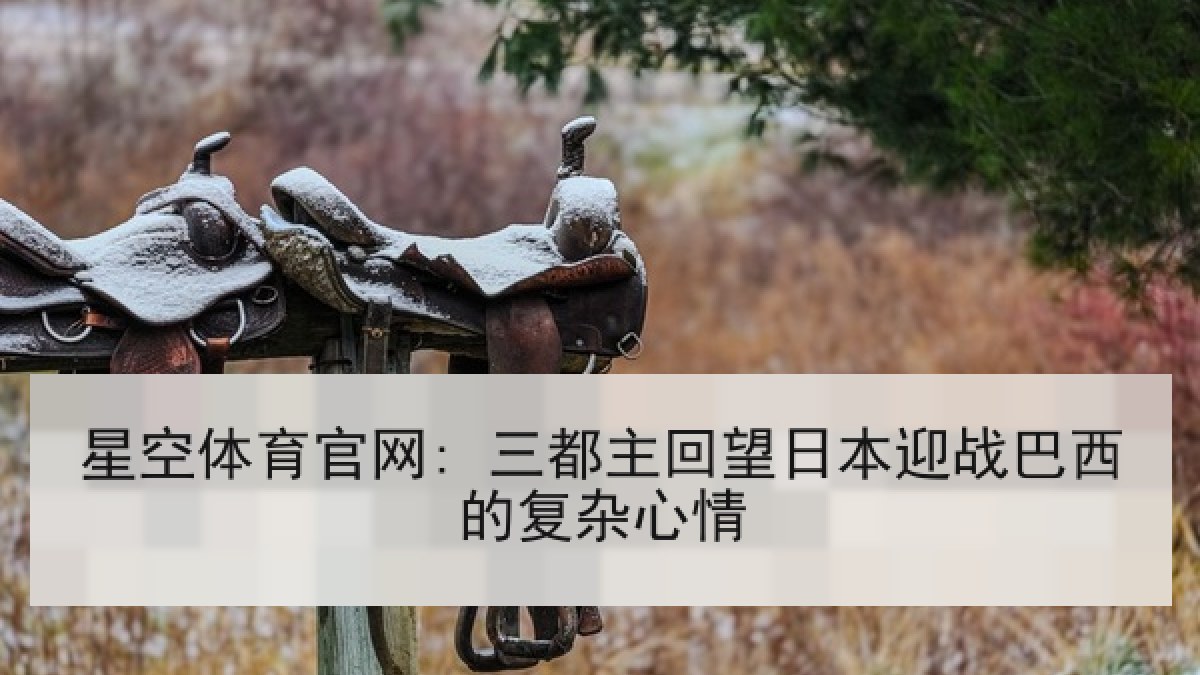 星空体育官网: 三都主回望日本迎战巴西的复杂心情